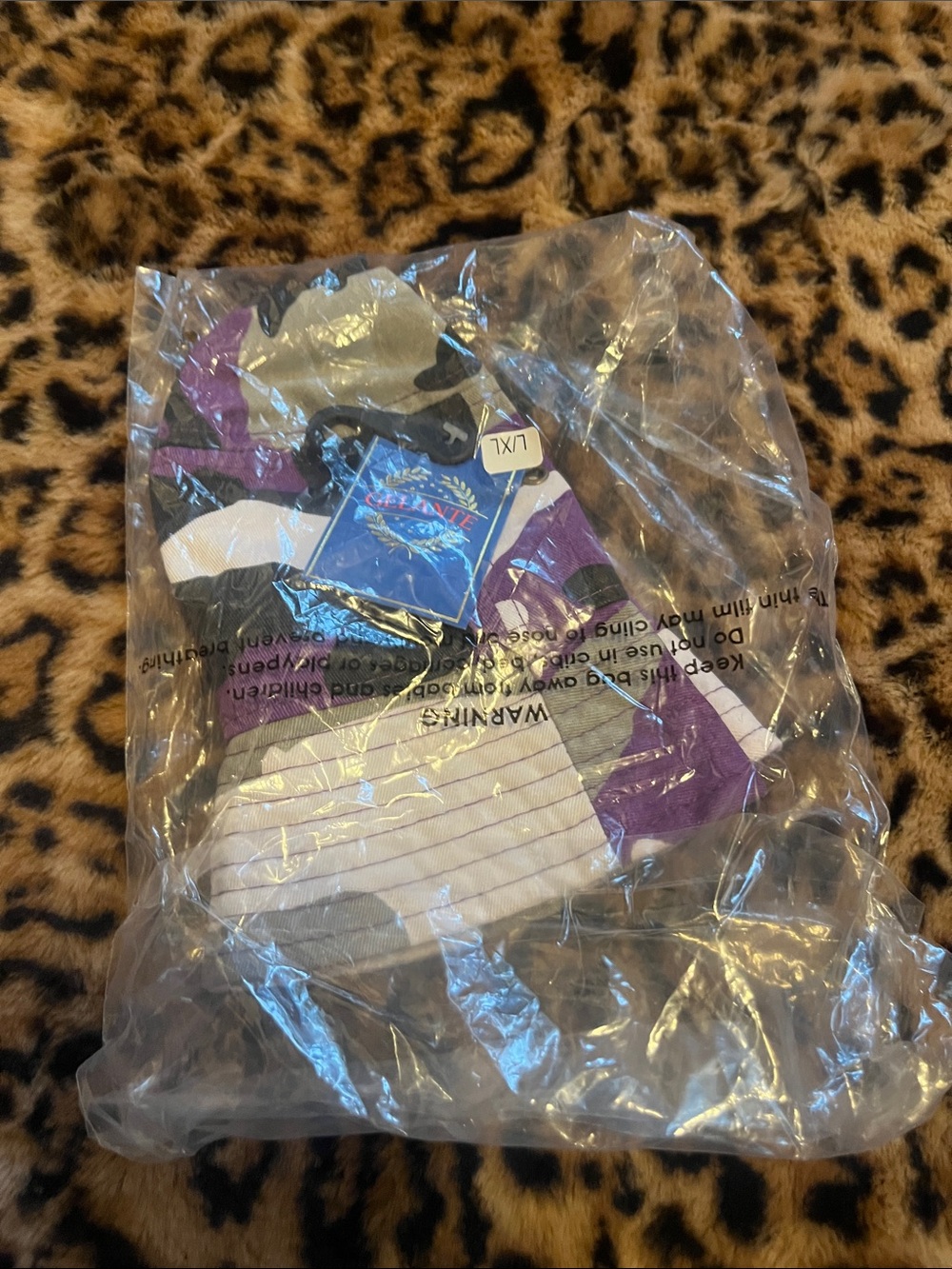 Athletic Crew Socks in Purple, White & Gray